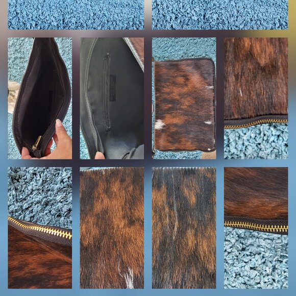 Leather Borse in Pelle Cowhide Fur - Picture 5 of 5